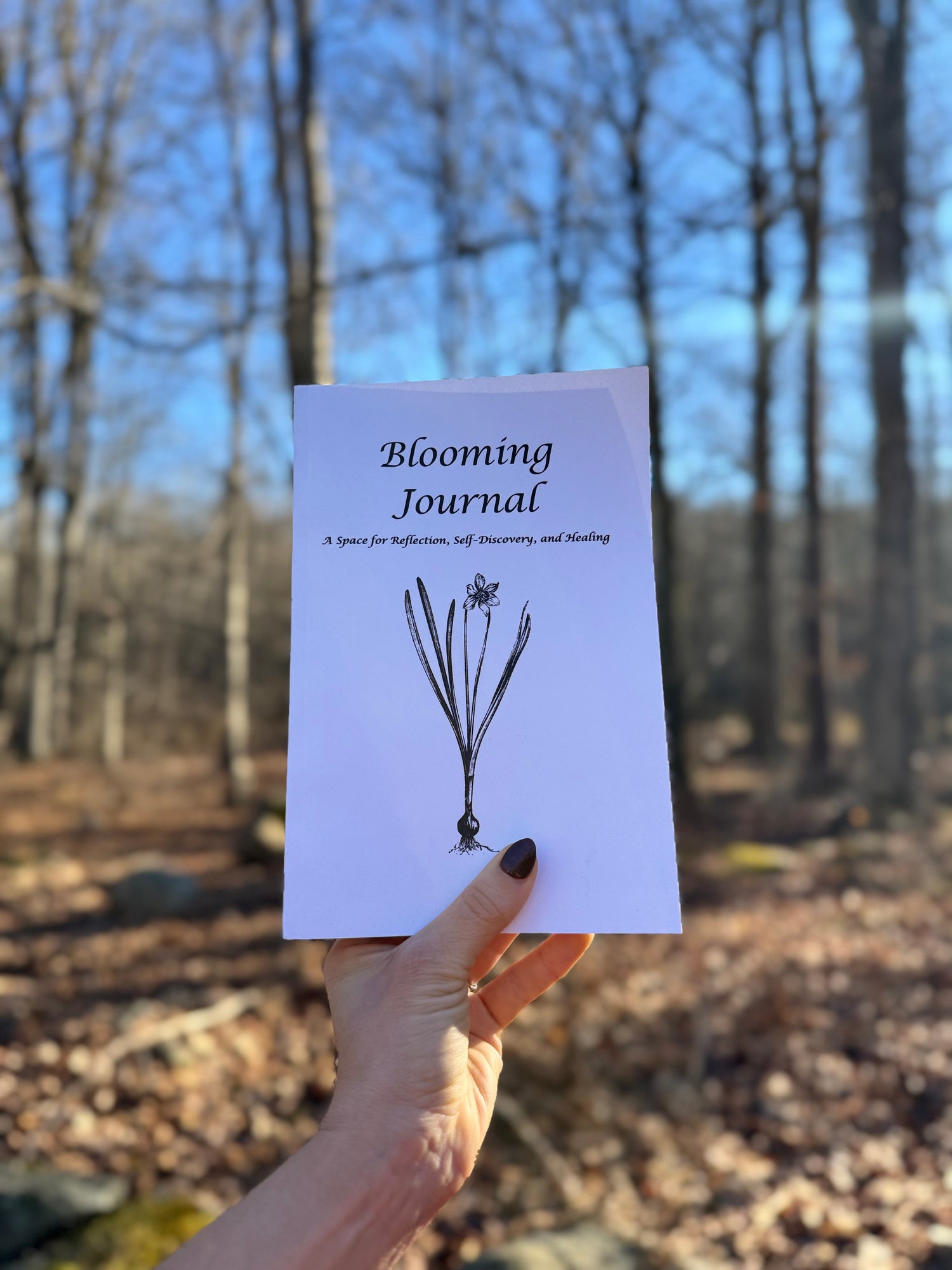 Blooming Blank Journal: Your Space to Create and Reflect
